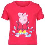Regatta T-shirts Regatta Peppa Pig Printed Short Sleeve T-Shirt - Bright Blush (RKT126-0CX)