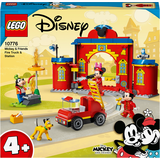 Lego Musse Pigg Byggleksaker Lego Disney Mickey & Friends Fire Truck & Station 10776