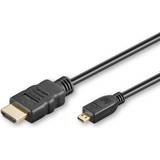 MicroConnect High Speed with Ethernet (4K) Kablar MicroConnect HDMI-Micro HDMI 2.0 1m