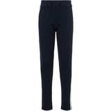Barnkläder Name It Side Stripe Trousers - Blue/Dark Sapphire (13166996)