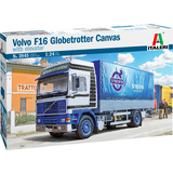 1:24 (G) Modellsatser Italeri Volvo F16 Globetrotter Canvas with Elevator 1:24