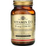 Solgar D-vitaminer Vitaminer & Mineraler Solgar Vitamin D3 (Cholecalciferol) 55Mcg 2200 IU 100 st