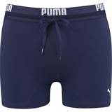 3XL - Herr Badbyxor Puma Short Length Swim Shorts - Navy Blue