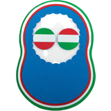 Vit Maskerad Kepsar Th3 Party Skärmkeps med Italiensk Flagga