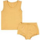 Elastan Underklädesset Barnkläder Minymo Bamboo Underwear Set - Rattan (4877-397)