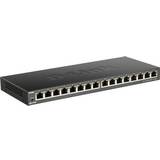 Gigabit Ethernet Switchar på rea D-Link DGS-1016S