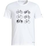 Vaude Herr Överdelar Vaude Cyclist V T-shirt - White