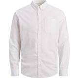 Herr - Oxfordskjortor - Vita Jack & Jones Offord Shirt - White