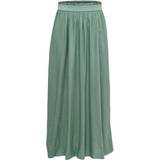 Dam - Långa kjolar Only Paperbag Maxi Skirt - Green/Chinois Green