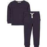 Ficka Sweatshirts Barnkläder Minymo Sweat Set 2-pack - Dark Navy (5751 778)