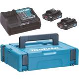 Makita Batterier Batterier & Laddbart Makita 2xBL1021B + DC10SB