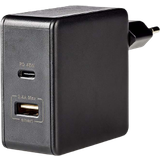 Laddare - Mobilladdare - USB Batterier & Laddbart Nedis WCPD45W100