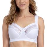 Miss Mary Cotton Relax Soft Bra - White
