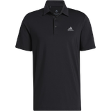 Golf Överdelar adidas Ultimate365 Solid Left Chest Polo Shirt - Black