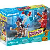 Plastleksaker - Scooby Doo Playmobil Scooby Doo Adventure with Ghost Clown 70710