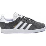 Adidas Skor adidas Gazelle - Dark Grey Heather/White/Gold Metallic