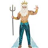 Guld - Sagofigurer Maskeradkläder Widmann Adults Poseidon Costume