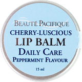 Anti-pollution Läppvård Beauté Pacifique Cherry-Luscious Lip Balm Repair & Care Peppermint 15ml
