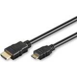 MicroConnect High Speed with Ethernet (4K) Kablar MicroConnect HDMI-HDMI Mini 2.0 3m