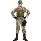 Barn - Militär Maskeradkläder Widmann Children's Navy Seal Soldier Costume