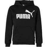 Långa ärmar Hoodies Barnkläder Puma Kid's Essentials Big Logo Hoodie - Black (586965-01)