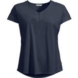 Vaude Dam - Elastan/Lycra/Spandex T-shirts Vaude Skomer V-Neck T-Shirt Women's - Eclipse Uni