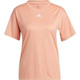 adidas 3-Stripes Aeroready T-shirt Women - Ambient Blush