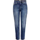 4 - Dam Jeans Only Veneda Life Mom Jeans - Blue/Dark Blue Denim