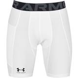 Under Armour Herr Shorts Under Armour HeatGear Armour Compression Shorts Men - White