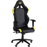 Justerbart armstöd - PVC-läder Gamingstolar OMP MY2016 Gaming Chair - Black/Yellow