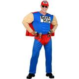 Blå - Mat & Dryck Maskeradkläder Widmann Super Beer Man Kostume