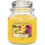 Yankee Candle Paraffin Ljusstakar, Ljus & Doft Yankee Candle Tropical Starfruit Medium Doftljus 411g