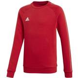 Röda Sweatshirts Barnkläder adidas Core 18 Sweatshirt Kids - Power Red/White