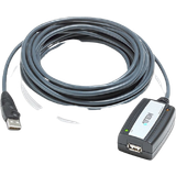 Aten USB-kabel Kablar Aten USB A-USB A M-F 2.0 5m