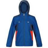 Regatta Skalkläder Regatta Kid's Highton Waterproof Hooded Walking Jacket - Nautical Blue Dark Denim