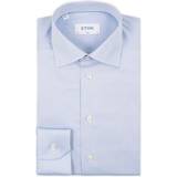 Eton XL Kläder Eton Signature Twill Shirt - Blue
