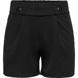Dam - Plissering Byxor & Shorts Jacqueline de Yong Geggo Shorts - Black