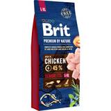 Färskfoder Husdjur Brit Premium by Nature Senior L+XL 15kg