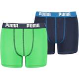 Puma Basic Boy's Boxers 2-pack - Green/Blue (907650-03)