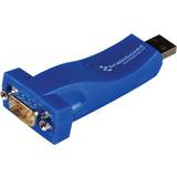 2.0 - Blåa - Kabeladaptrar Kablar Brainboxes USB A-Seriell RS232 2.0 Adapter