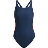 adidas Women's SH3.RO Taper Swimsuit - Crew Navy/Vivid Red