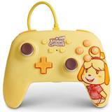 1 - Gula Spelkontroller PowerA Enhanced Wired Controller (Nintendo Switch) - Animal Crossing: Isabelle