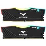 TeamGroup RAM minnen TeamGroup T-Force Delta RGB Black DDR4 3600MHz 2x8GB (TF3D416G3600HC18JDC01 )