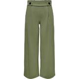 Dam - Midiklänningar - Plissering Kläder Jacqueline de Yong Geggo New Long Pants - Green/Kalamata