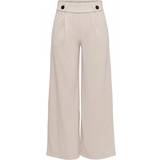 Dam - Plissering Kläder Jacqueline de Yong Geggo New Long Pants - Grey/Chateau Gray