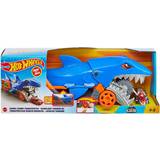 Mattel Plastleksaker Leksaksfordon Mattel Hot Wheels Shark Chomp Transporter