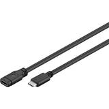 MicroConnect PVC Kablar MicroConnect USB C-USB C 3.1 (Gen.1) M-F 1.5m
