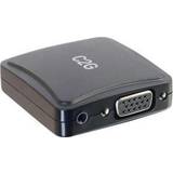 C2G Hona - Hona Kablar C2G VGA/3.5mm-HDMI/USB Micro B F-F Adapter