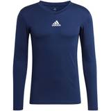 Adidas t shirt herr adidas Team Base Long Sleeve T-Shirt Men - Team Navy