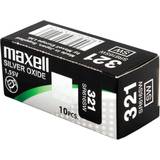 Batterier - Klockbatterier Batterier & Laddbart Maxell SR616SW 321 Compatible 10-pack